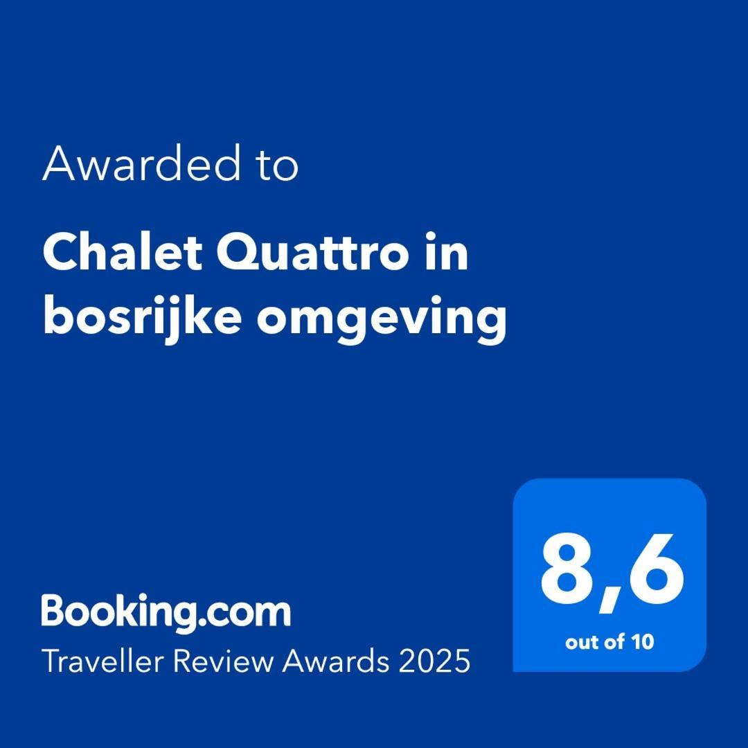 Chalet Quattro In Bosrijke Omgeving Anloo Εξωτερικό φωτογραφία